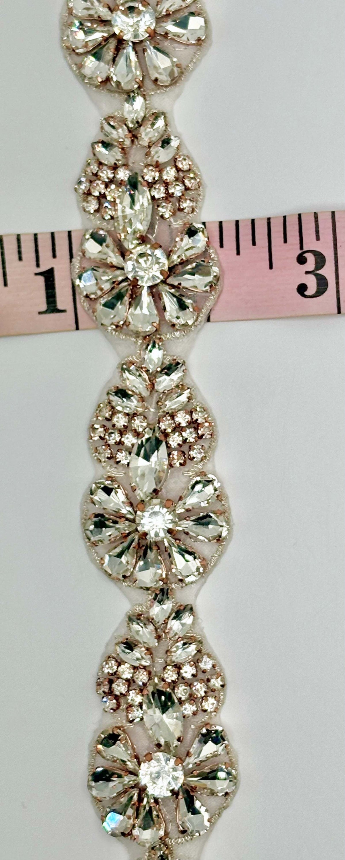 Ap Rhinestones Handmade Rhinestone Trim - Handmade Elegance - Sold by the Yard ...