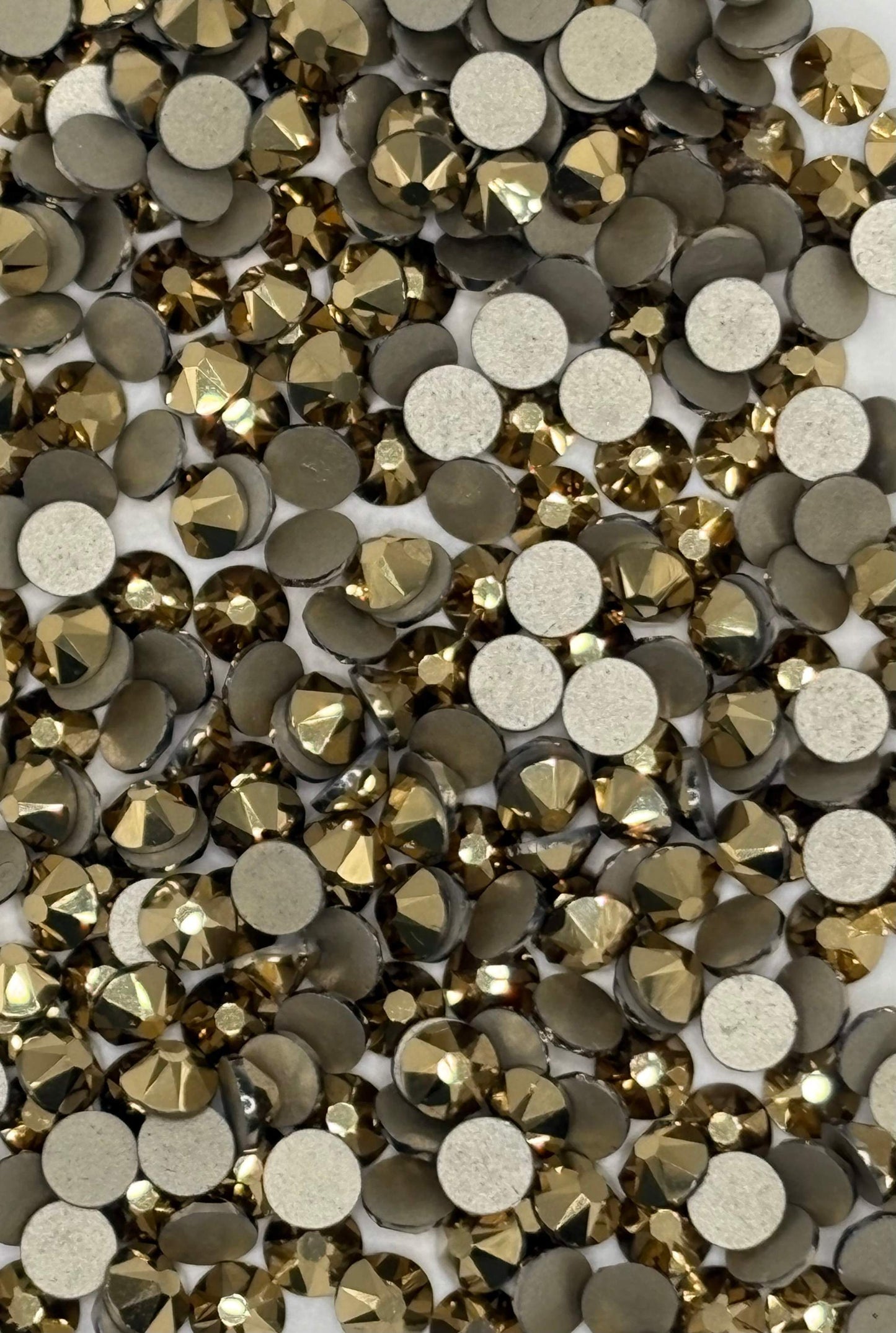 30SS Flat Back Rhinestones - 144 pieces, shiny gems.