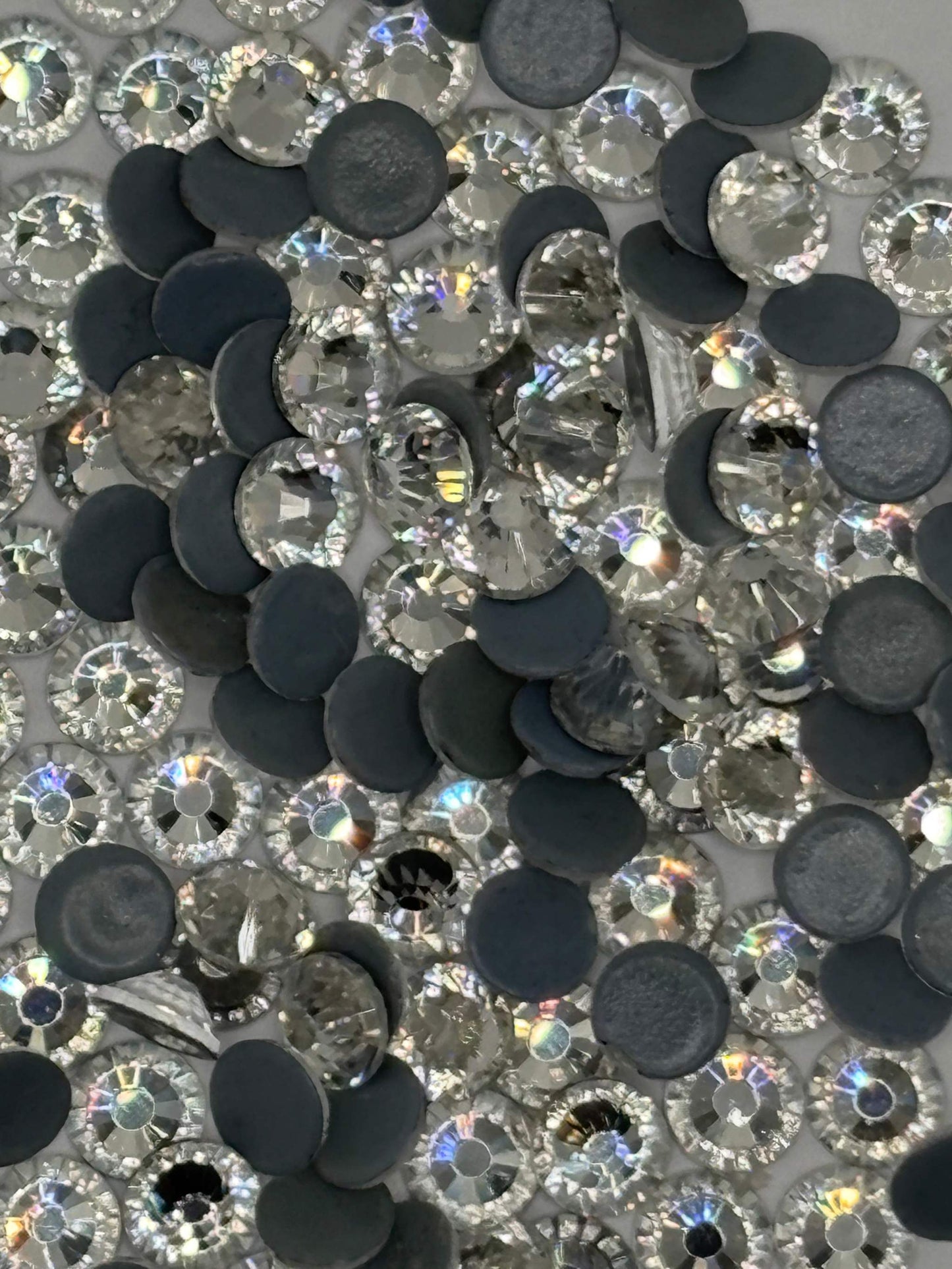 34SS Flat Back Rhinestones, 144 pieces, sparkling embellishments.